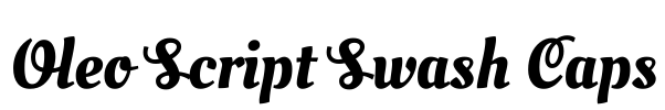 Oleo Script Swash Caps Font Image