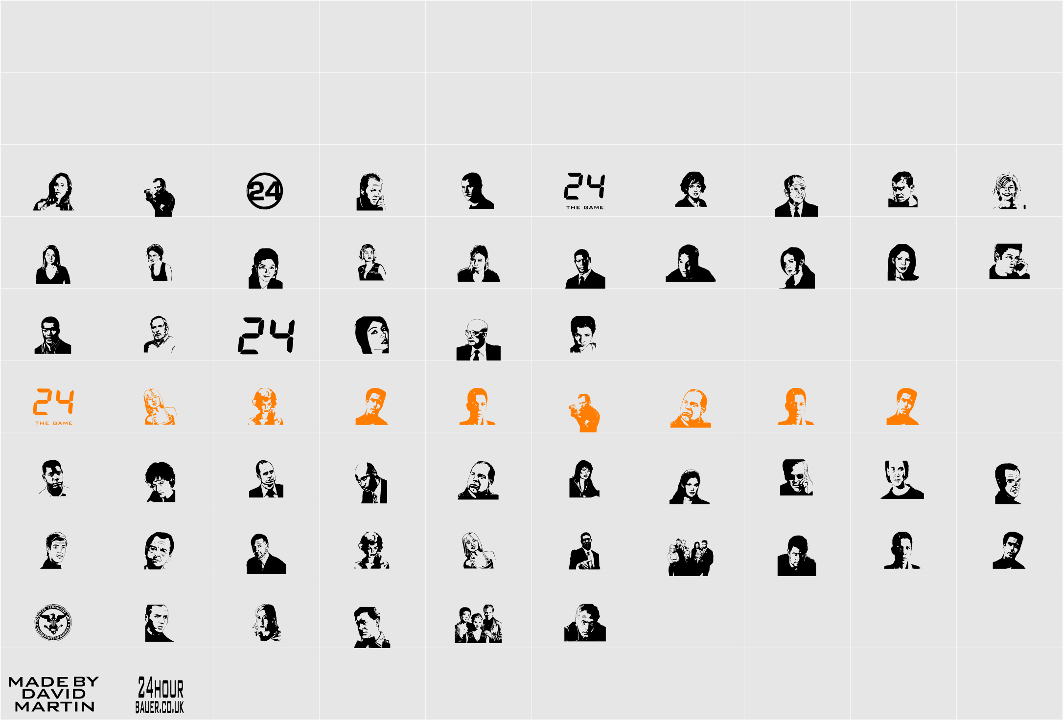 24hourbauer Character Map