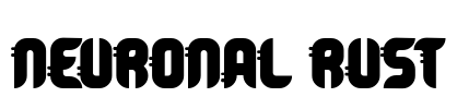 Neuronal Rust Font Image