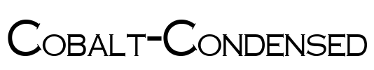 Cobalt-Condensed
