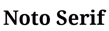 Noto Serif Font Image