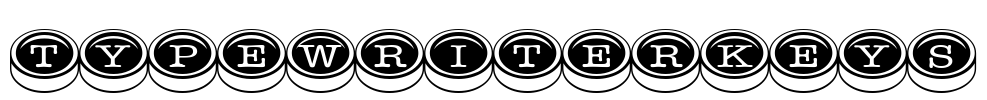 TypewriterKeys Font Image