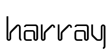 HARRAY Font Image