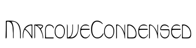 MarloweCondensed Font Image