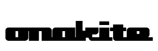 onakite Font Image