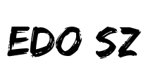 Edo SZ Font Image