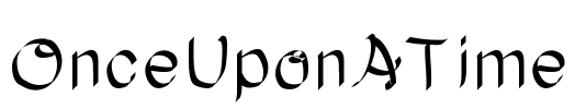 OnceUponATime Font Image