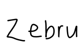 Zebru Font Image