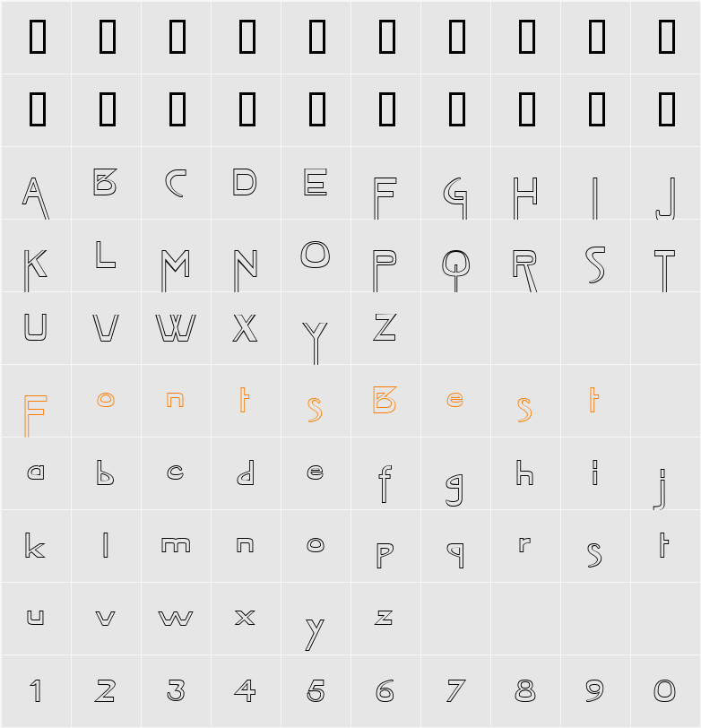 Tablet-Hollow-Extended Character Map
