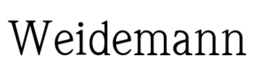 Weidemann
