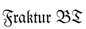 Fraktur BT
