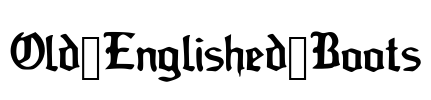 Old_Englished_Boots Font Image