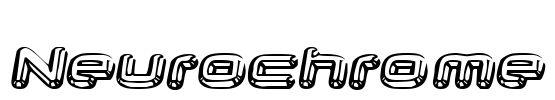 Neurochrome Font Image
