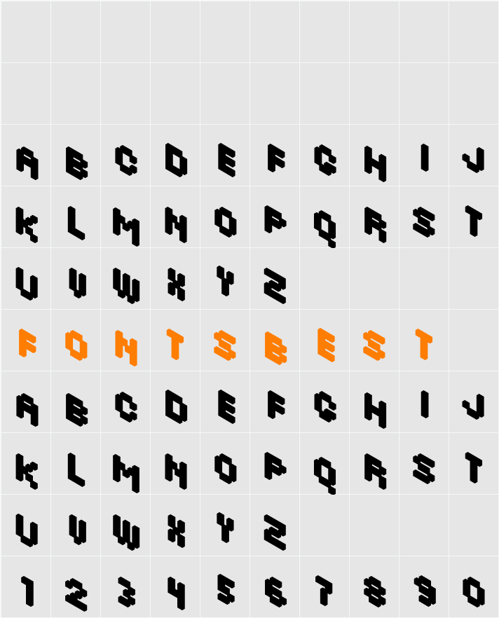 Khalijaka Character Map