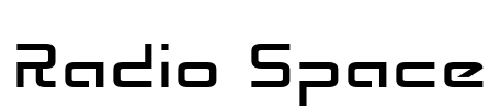 Radio Space Font Image