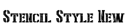 Stencil Style New