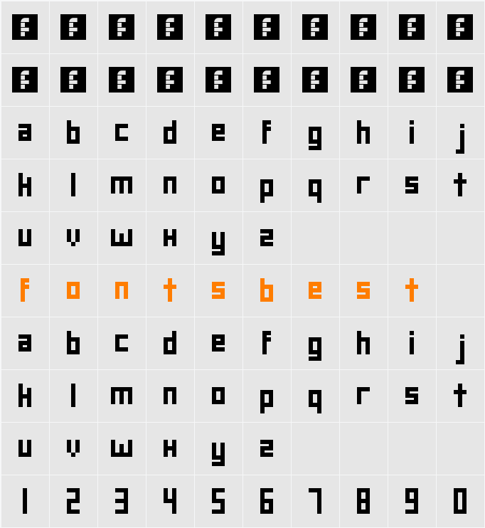 square deal Character Map