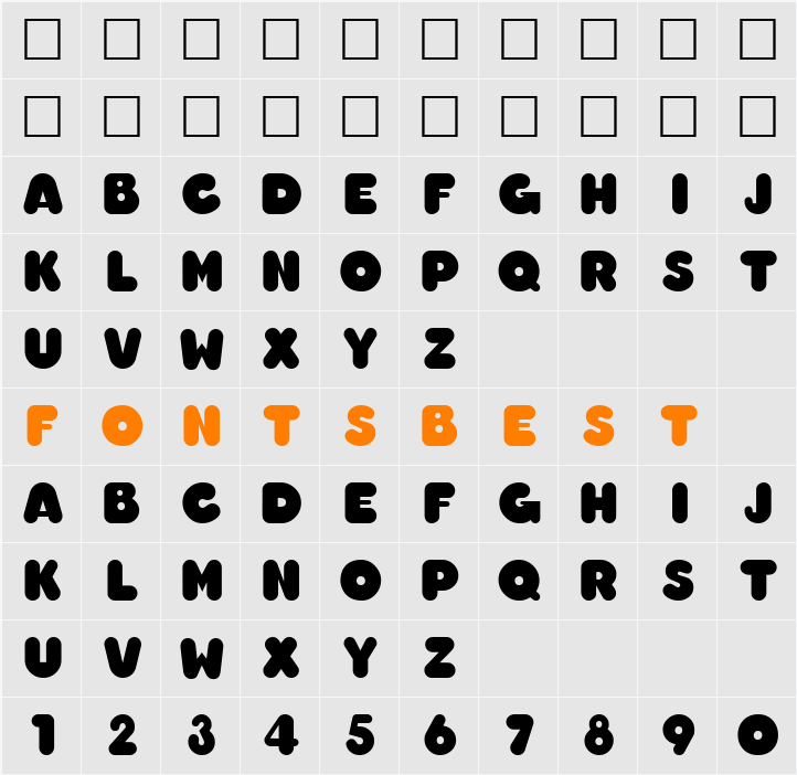 Too Much Opaque Character Map