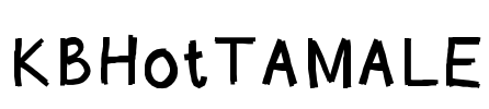 KBHotTAMALE Font Image