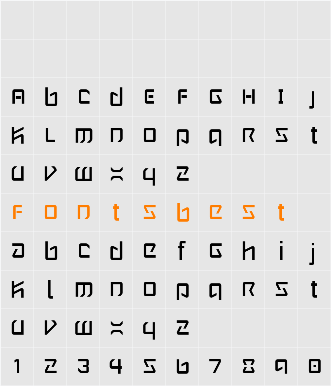 Wintermute Character Map
