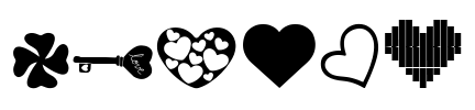 LOVEAMY Font Image