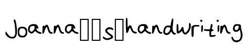 Joanna__s_handwriting