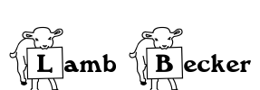 Lamb Becker Font Image