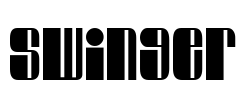 Swinger Font Image