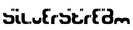 SilverStream Font Image