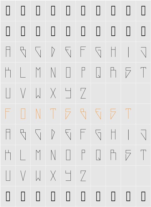 NewWorld Character Map