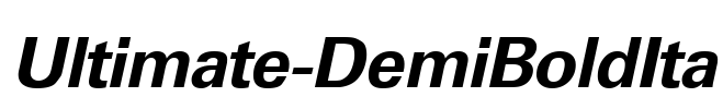 Ultimate-DemiBoldIta