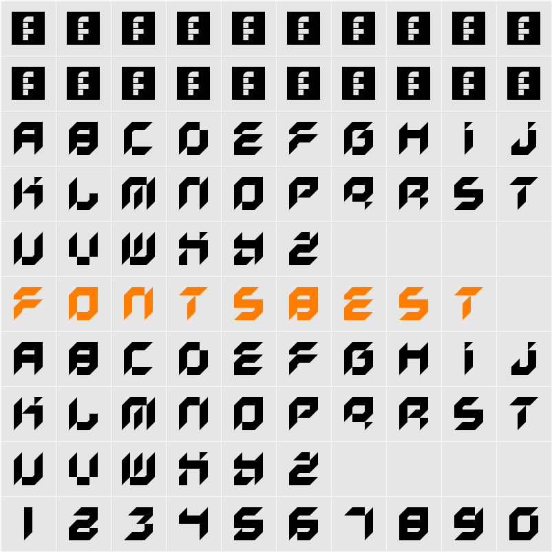 Kreased Character Map
