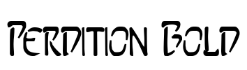 Perdition Bold