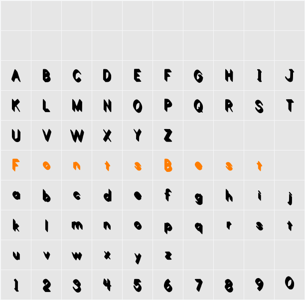 Limon Character Map