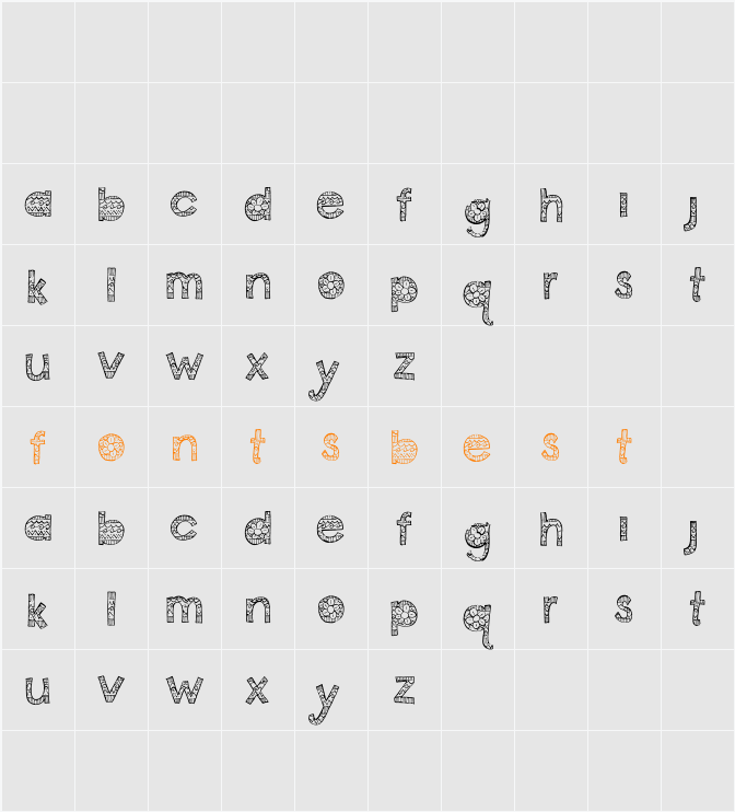 Coconut Point Character Map