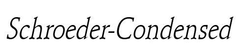 Schroeder-Condensed