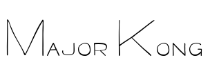 Major Kong Font Image