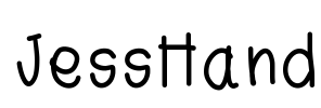 JessHand Font Image