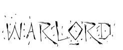 Warlord Font Image