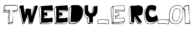 Tweedy_Erc_01 Font Image