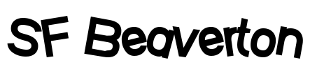 SF Beaverton Font Image