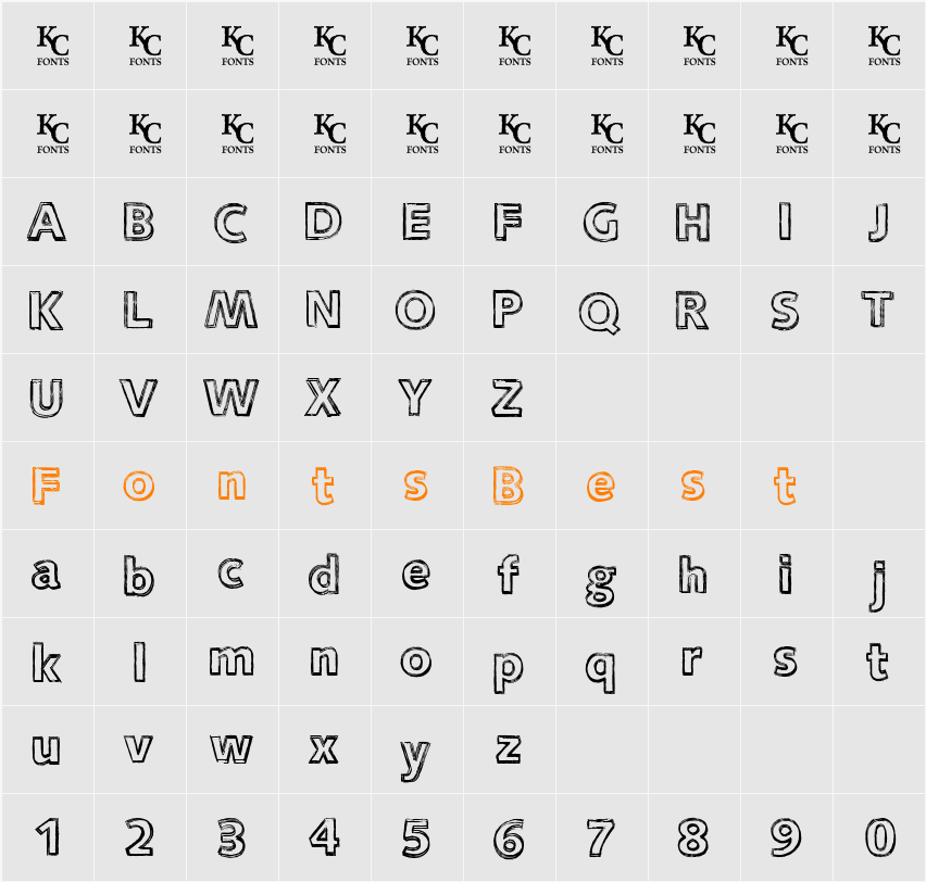 Closure Character Map
