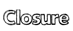 Closure Font Image