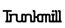 Trunkmill Font Image