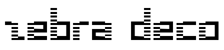zebra deco