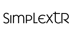 SimplexTR Font Image