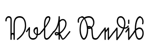 Volk Redis Font Image