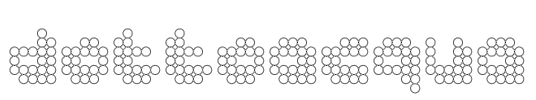 dottoacqua Font Image