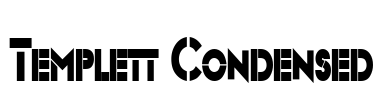Templett Condensed Font Image