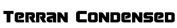 Terran Condensed Font Image
